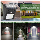 Solar Light 20 LEDs Outdoor PIR Motion Sensor Lights