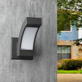 Inowel Wall Lights Outdoor Wall Sconce Modern LED Patio Porch Lights Aluminum Exterior Light Fixture Waterproof IP54 For Hallway House Back Yard Garage 12557