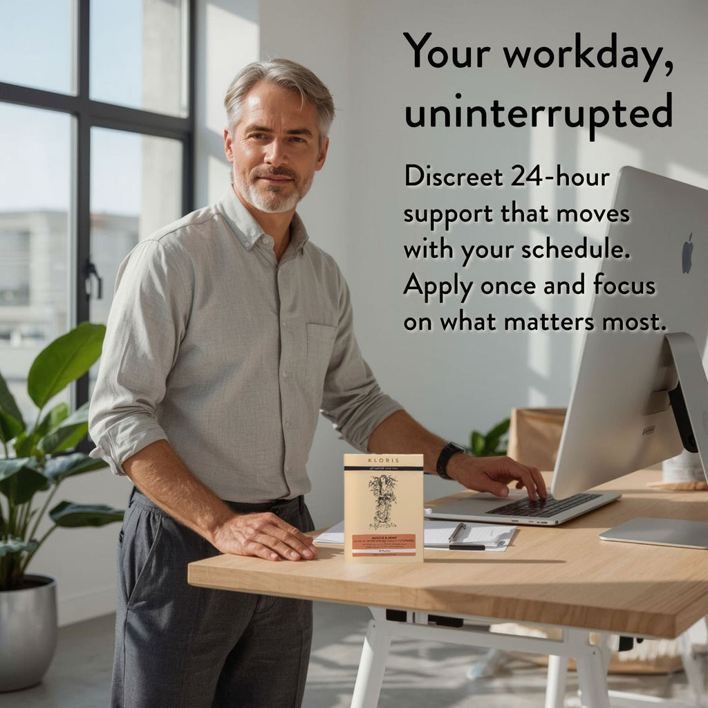 CBD Muscle & Joint Patches | 24-Hour Relief with Turmeric & Omegas